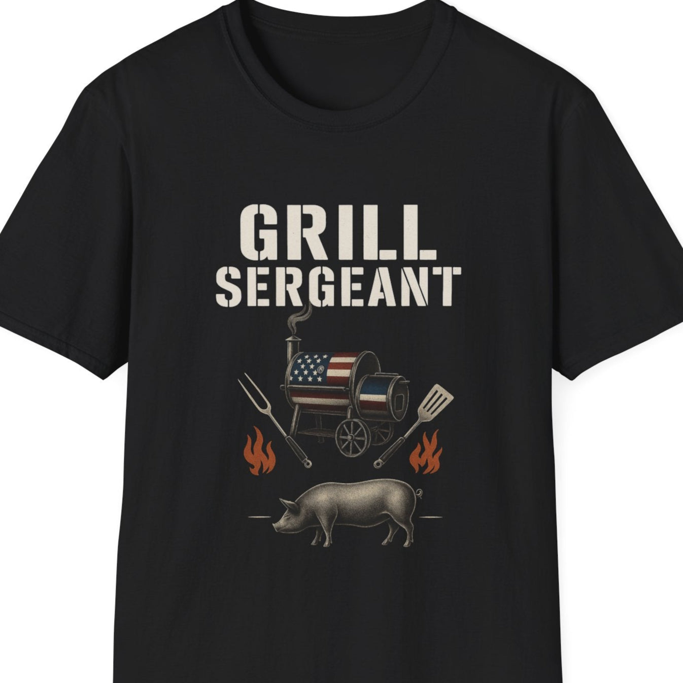 “Grill Sergeant” Softstyle T-Shirt