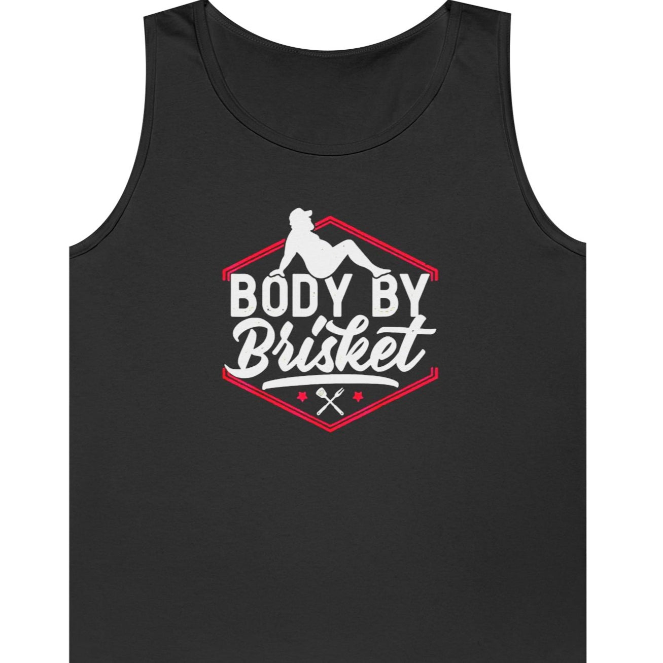 "Body By Brisket" Unisex Tank Top