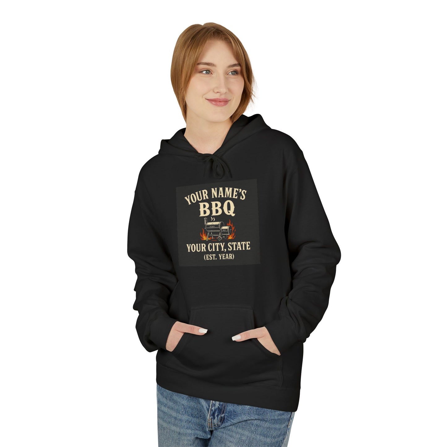Customizable Midweight Softstyle Hoodie