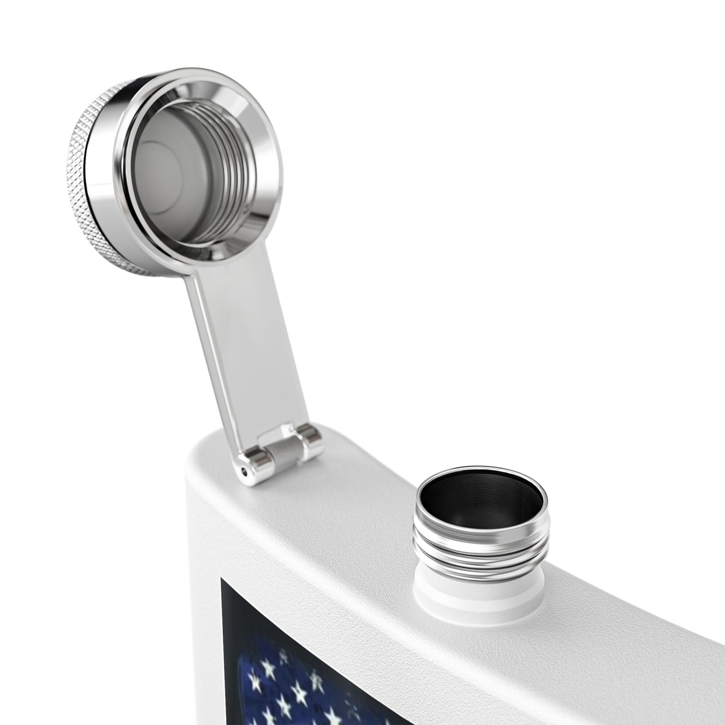 “USA Grill” Stainless Steel Flask – 6 oz