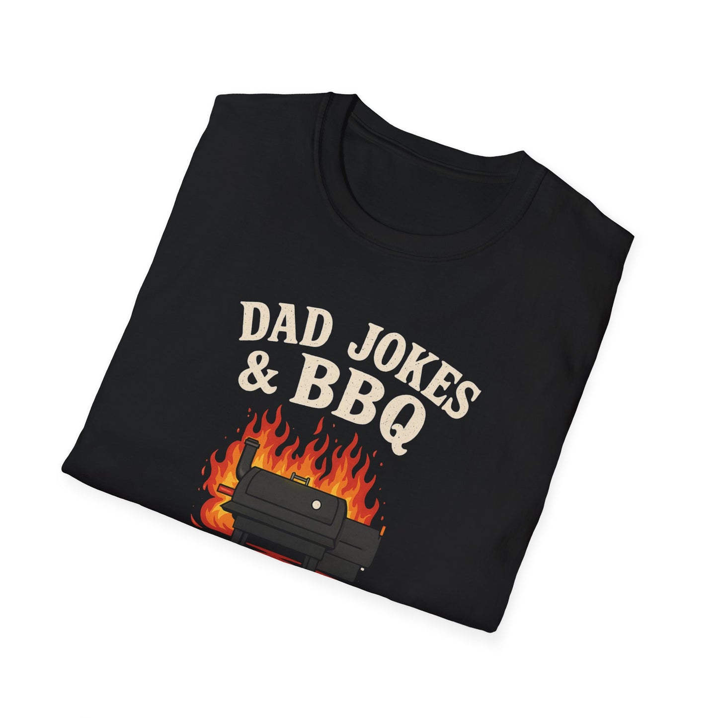 “Dad Jokes & BBQ” Softstyle T-Shirt