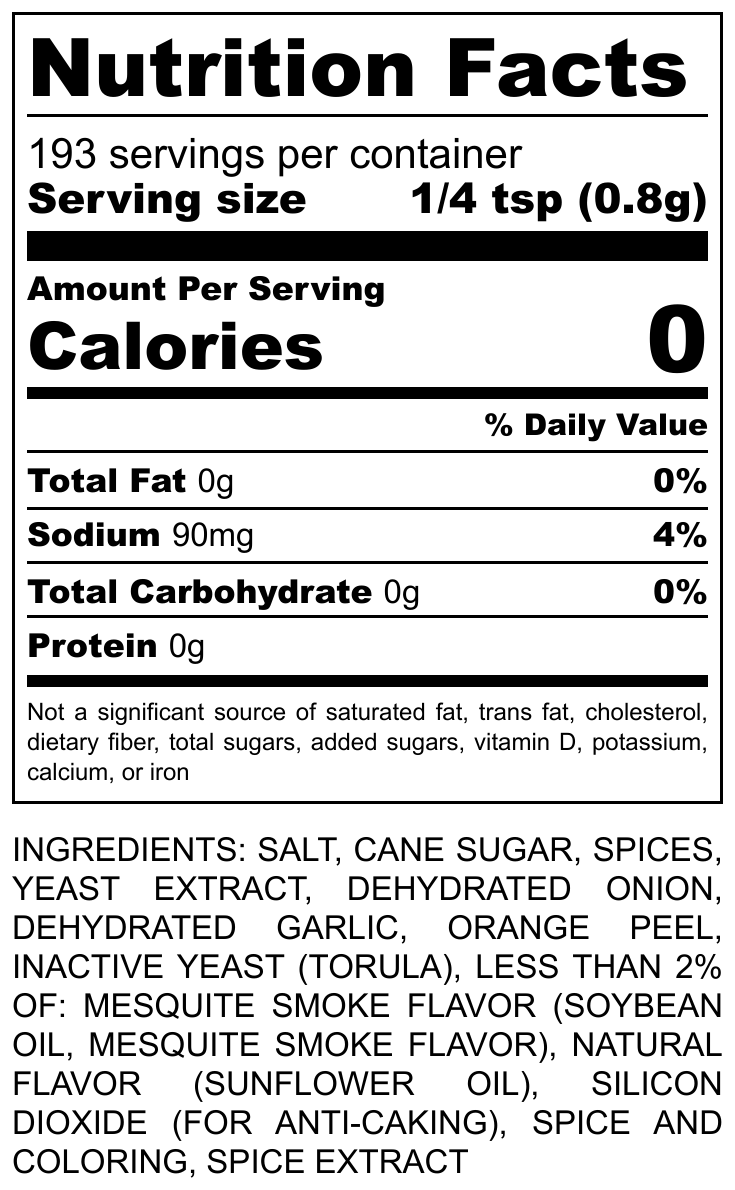 Hi-West Tombstone Mesquite Seasoning