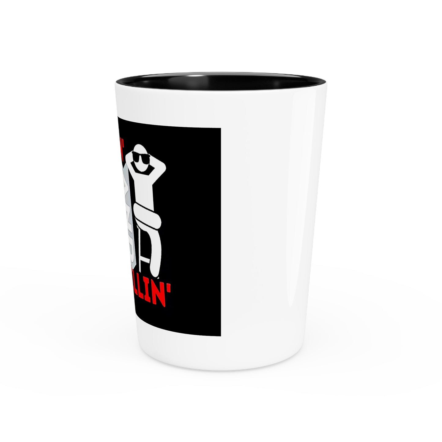 "Chillin' and Grillin'" Shot Glass – 1.9 oz