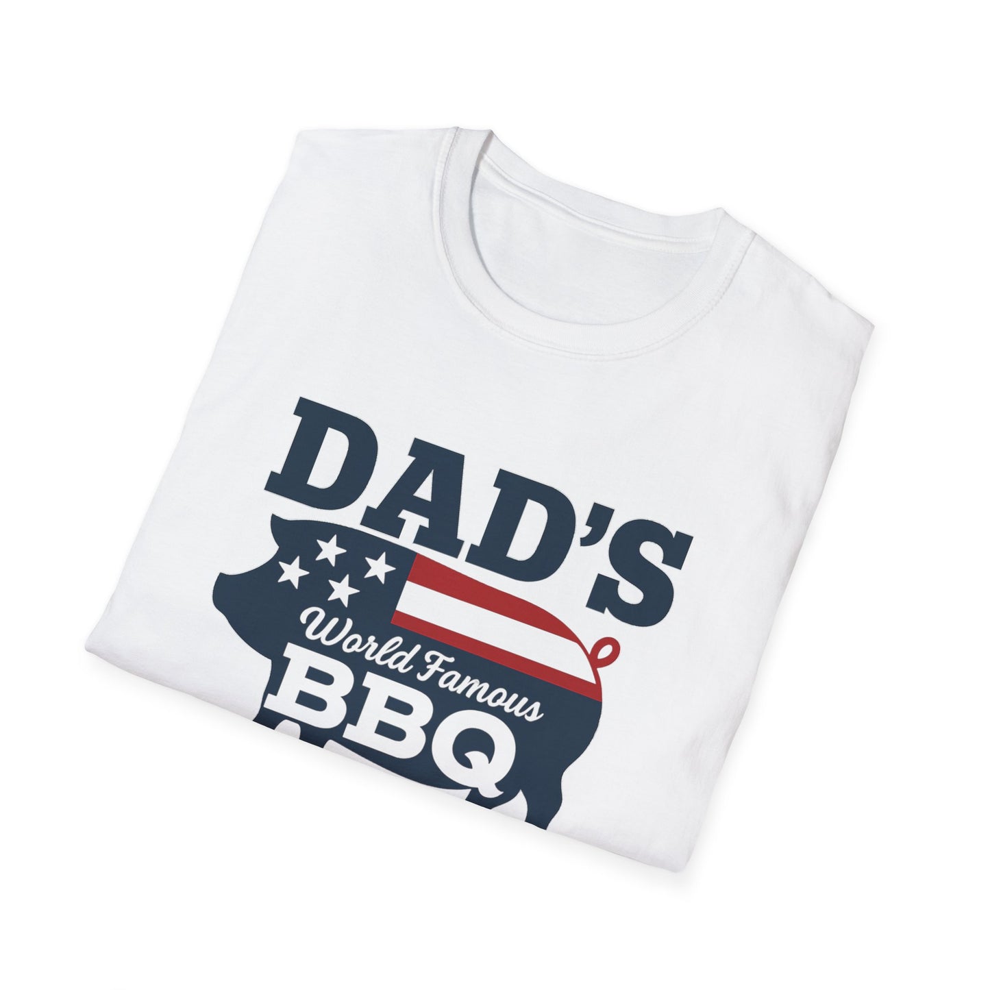 “Dad's BBQ Chillin and Grillin” Softstyle T-Shirt