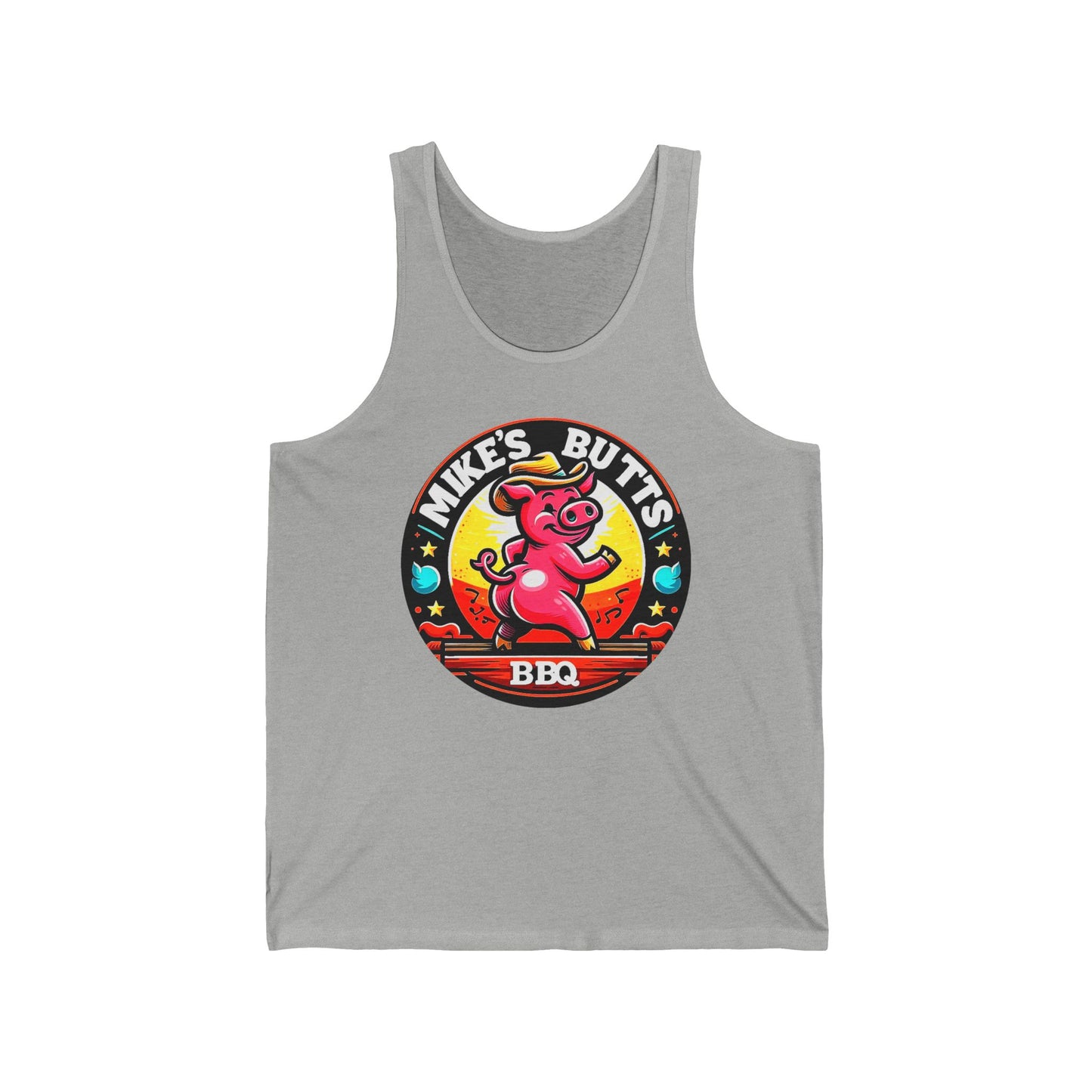 Mike's Butts BBQ Unisex Jersey Tank