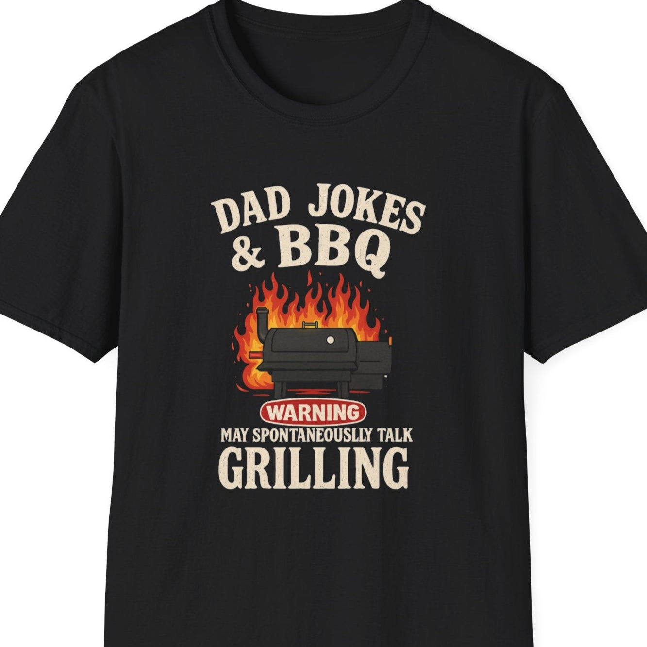 “Dad Jokes & BBQ” Softstyle T-Shirt