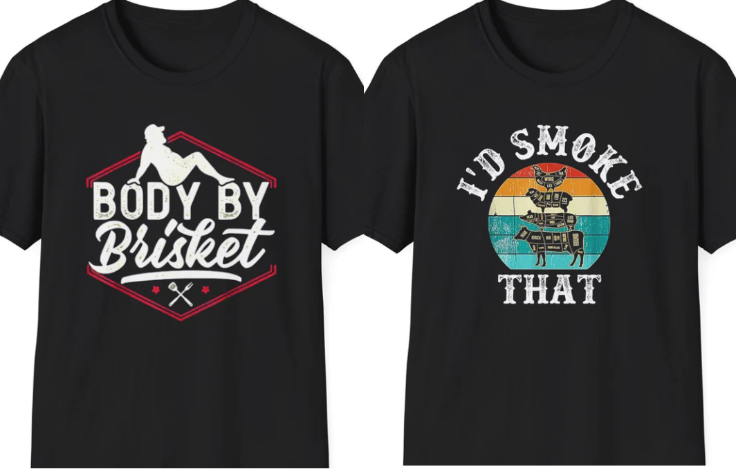 "Body By Brisket"/"I'd Smoke That" T-Shirt Bundle