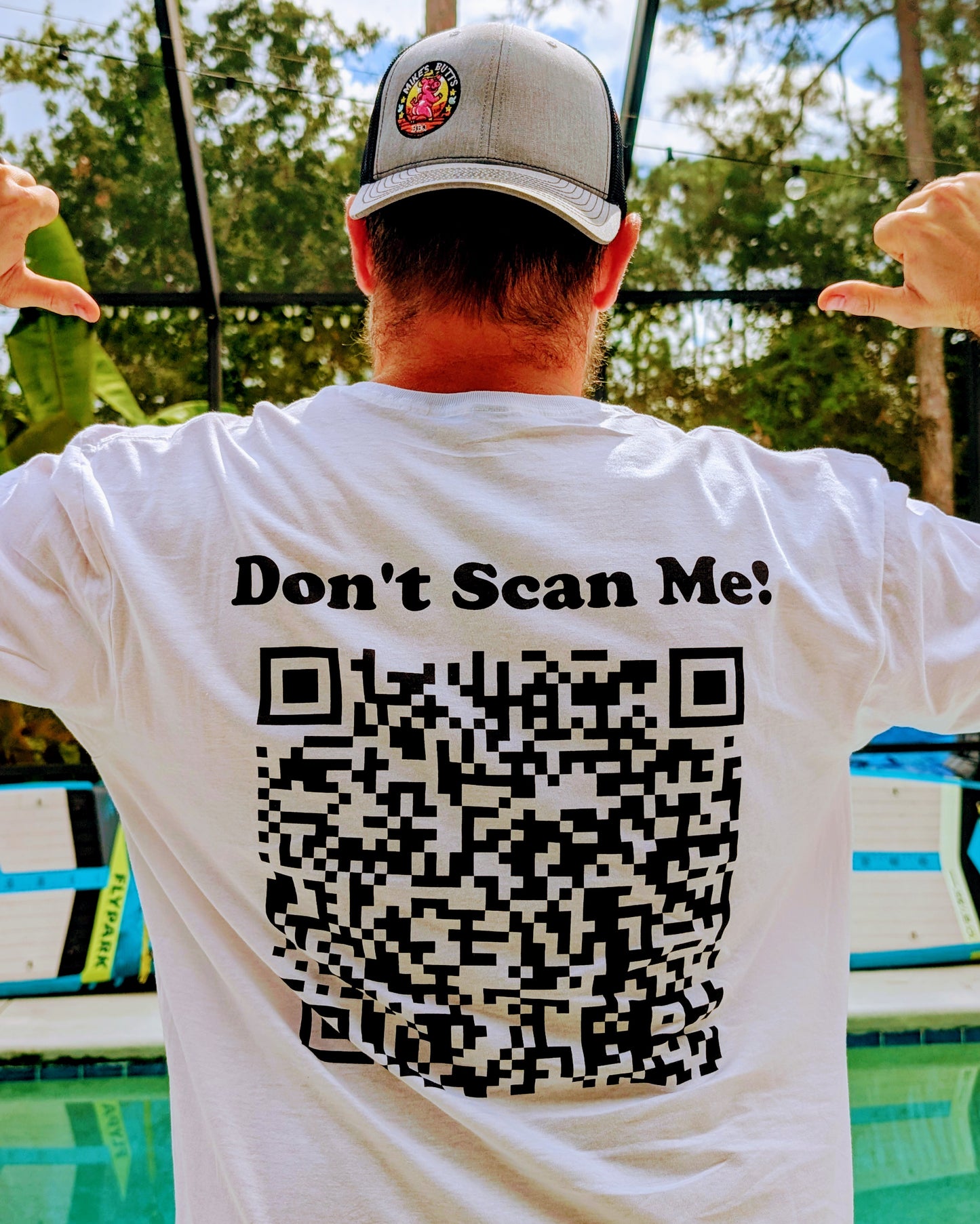 Limited Edition Mike's Butts BBQ "Don’t Scan Me!" Softstyle T-Shirt