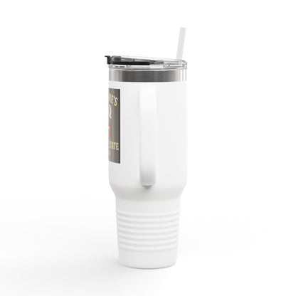 Personalized BBQ Insulated Travel Mug - 40oz Custom Drinkware
