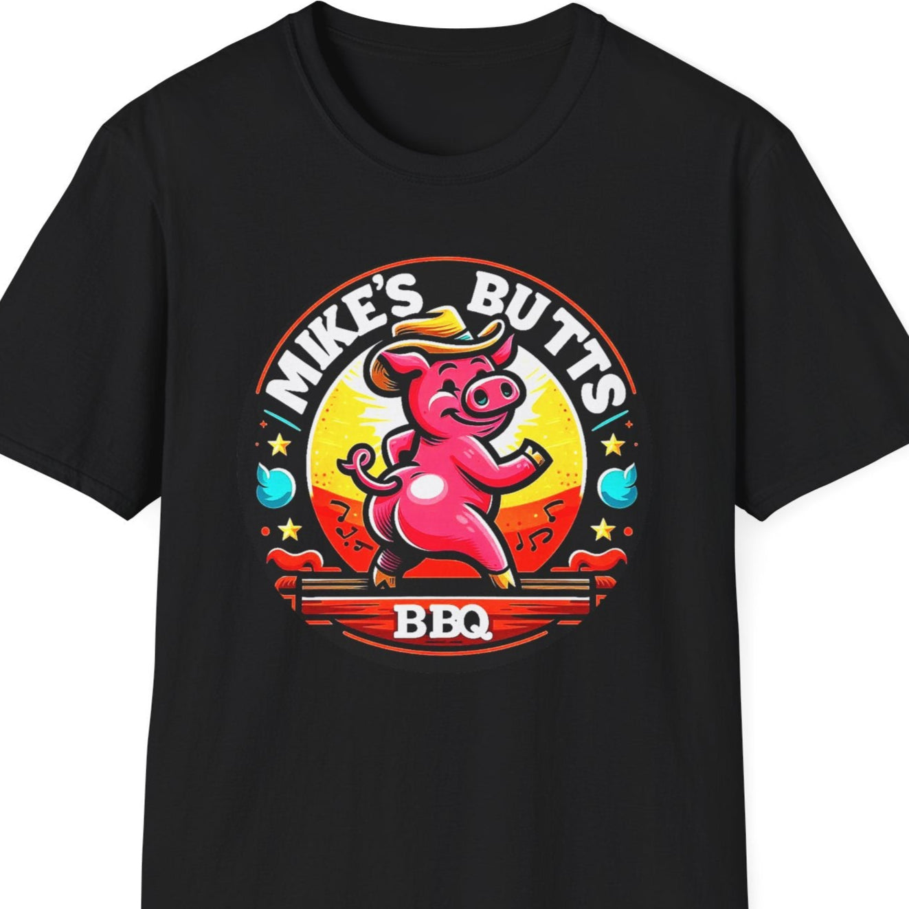 "Mike's Butts BBQ" Softstyle T-Shirt