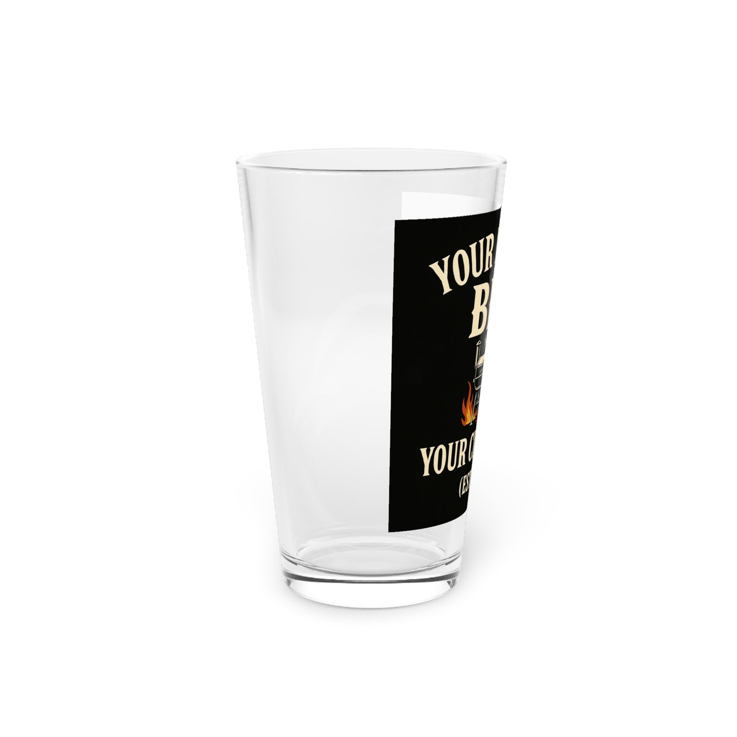 Customizable Pint Glass (16oz)