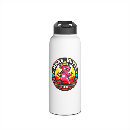 Mike’s Butts BBQ Stainless Steel Water Bottle