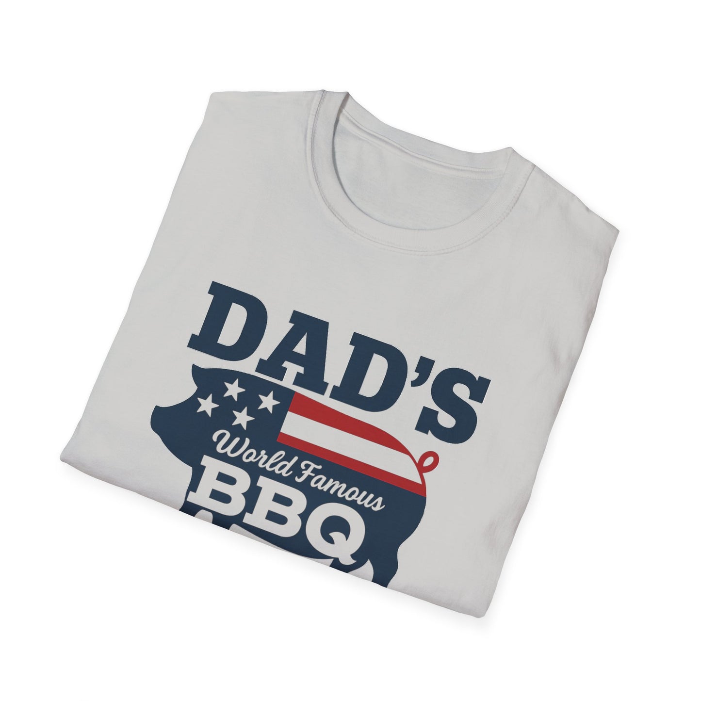 “Dad's BBQ Chillin and Grillin” Softstyle T-Shirt