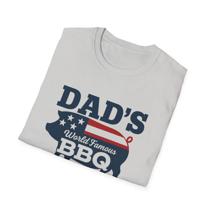 “Dad's BBQ Chillin and Grillin” Softstyle T-Shirt