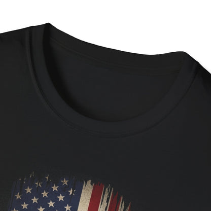 “Red, White and BBQ” Softstyle T-Shirt