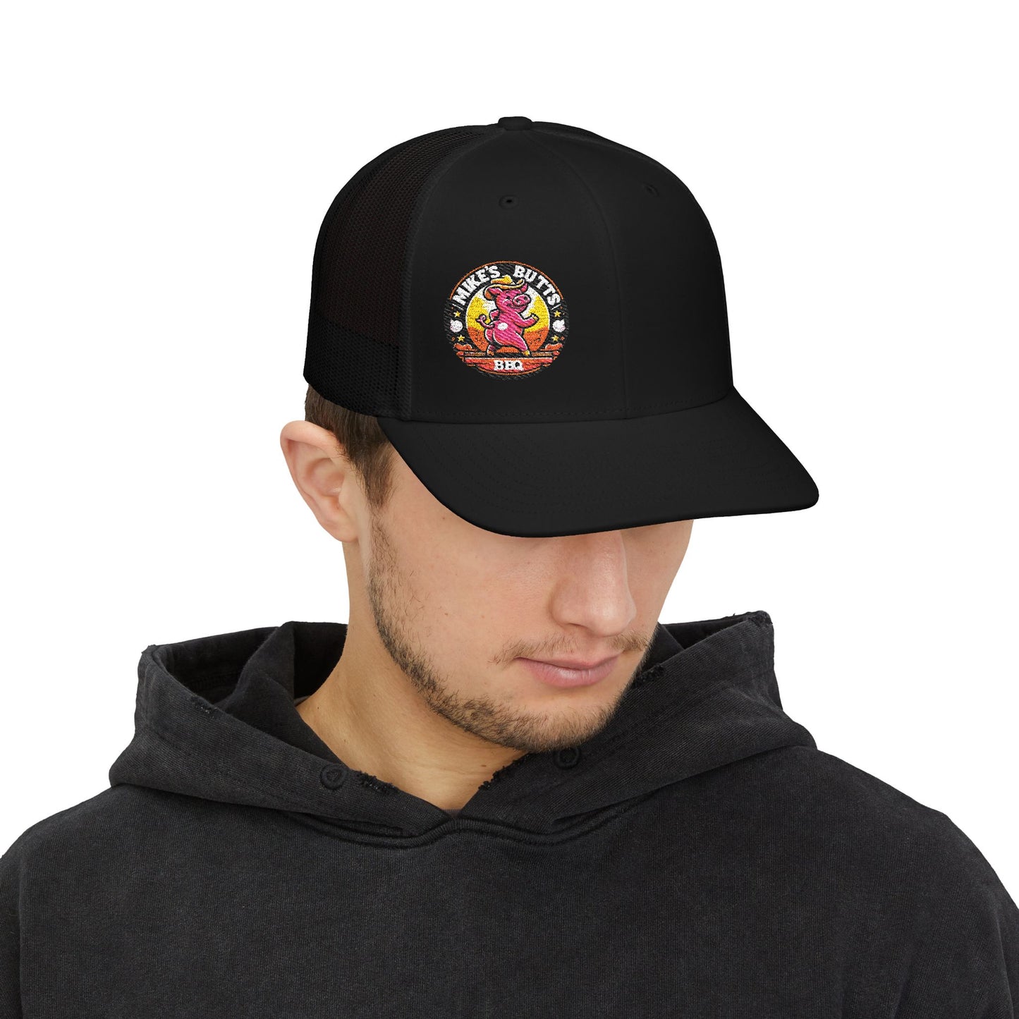 Mike's Butts BBQ Trucker Hat