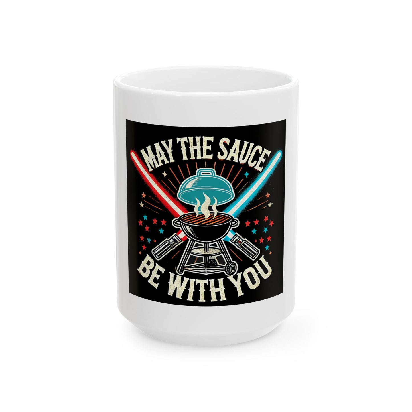 "May The Sauce Be With You" Mug – 11 or 15 oz