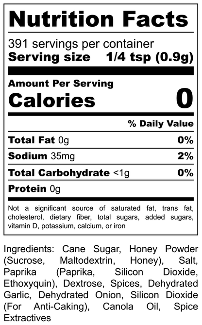 Hi-West Heavenly Honey Seasoning