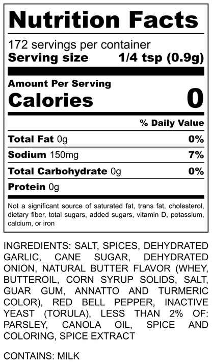 Hi-West Montana Buttery Herb Seasoning