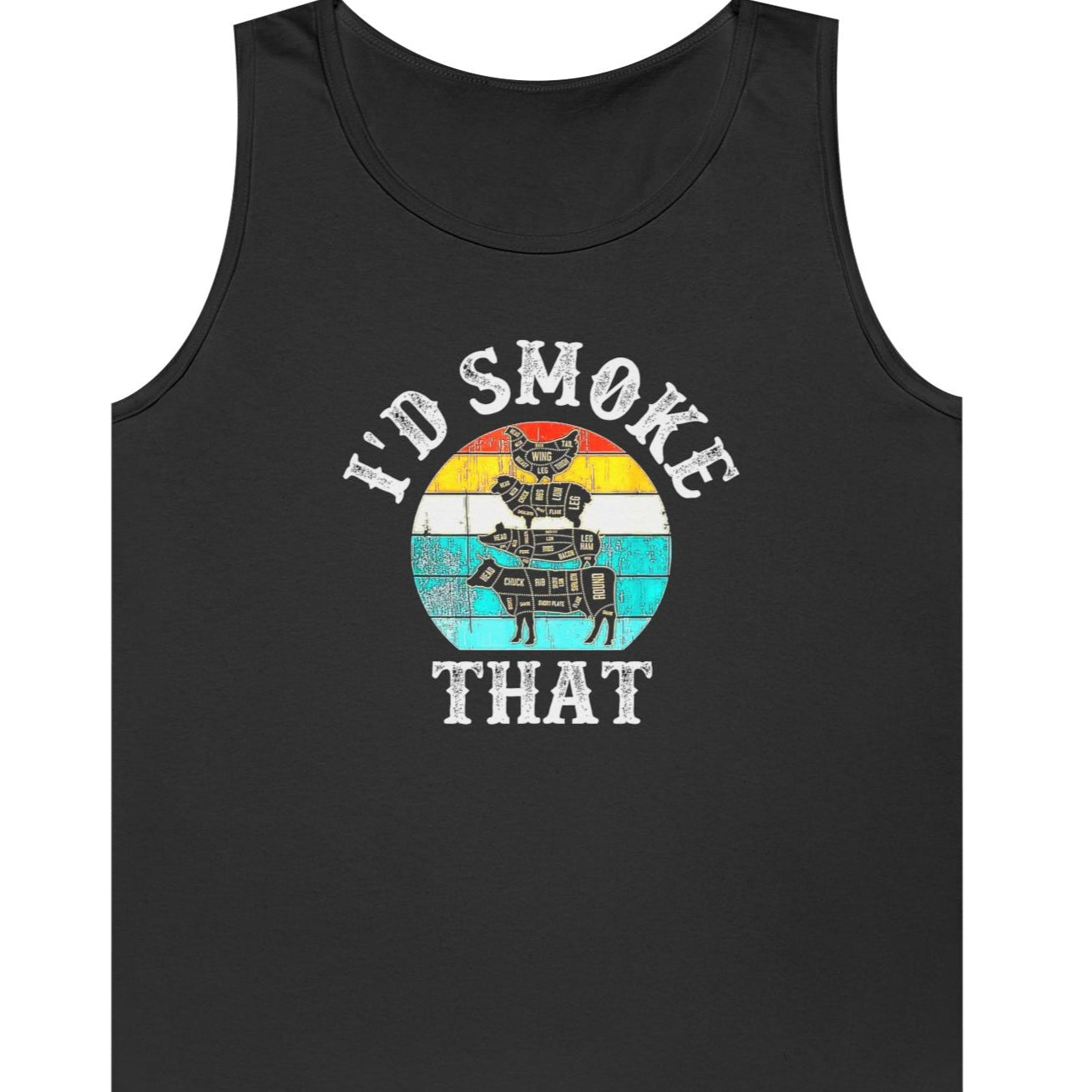 "I’d Smoke That" Unisex Tank Top