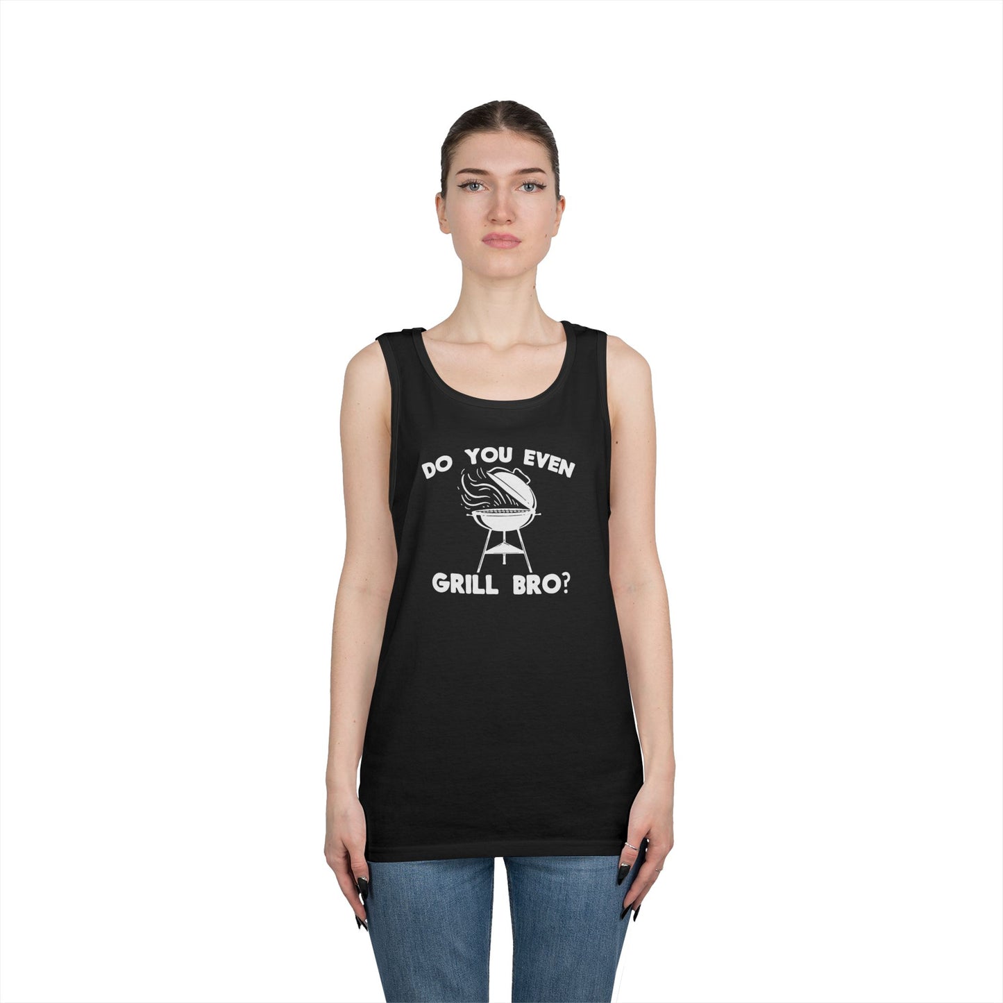 "Do You Even Grill Bro?" Unisex Tank Top