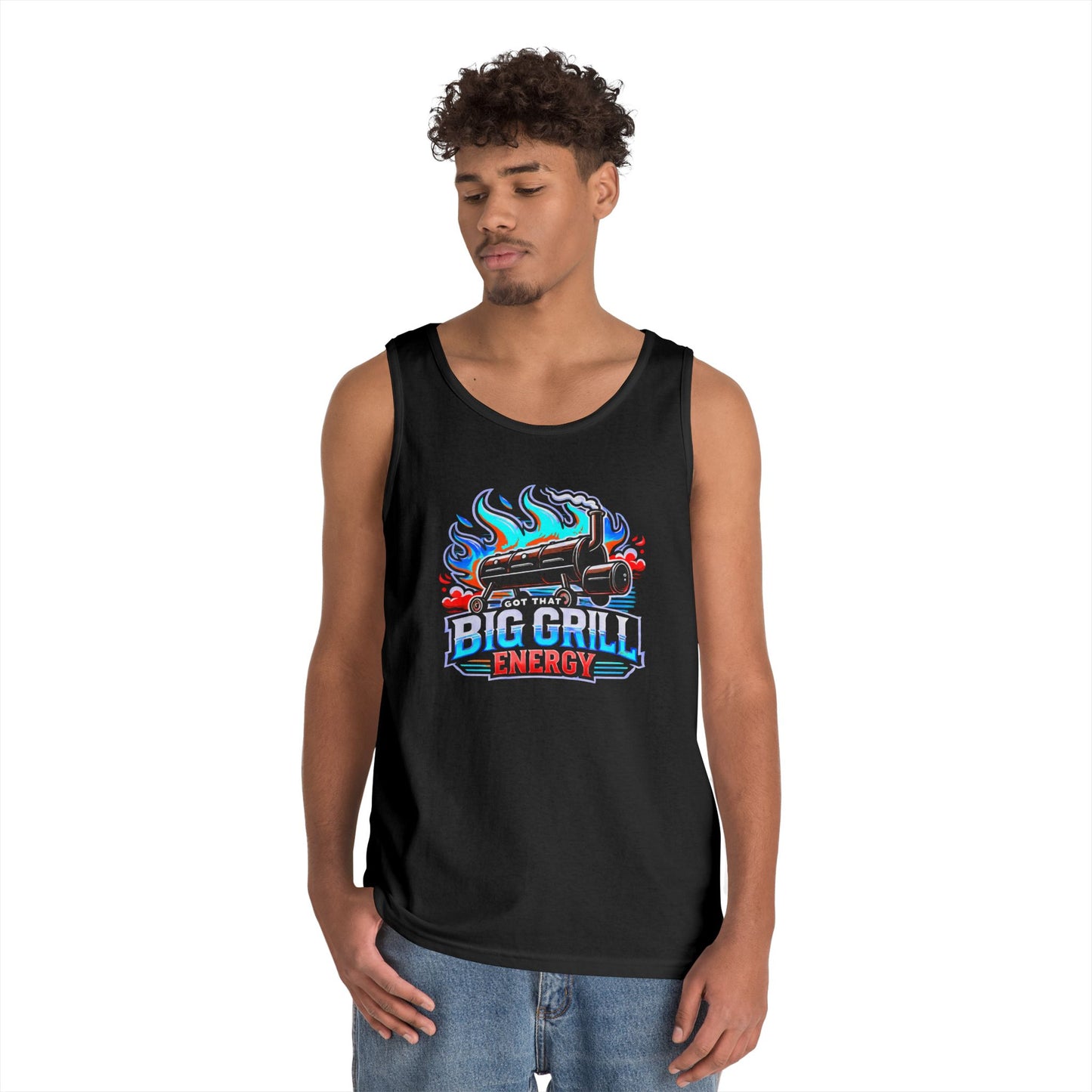 "Got That Big Grill Energy" Unisex Tank Top