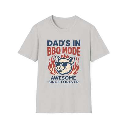 “Dad’s in BBQ Mode” Softstyle T-Shirt