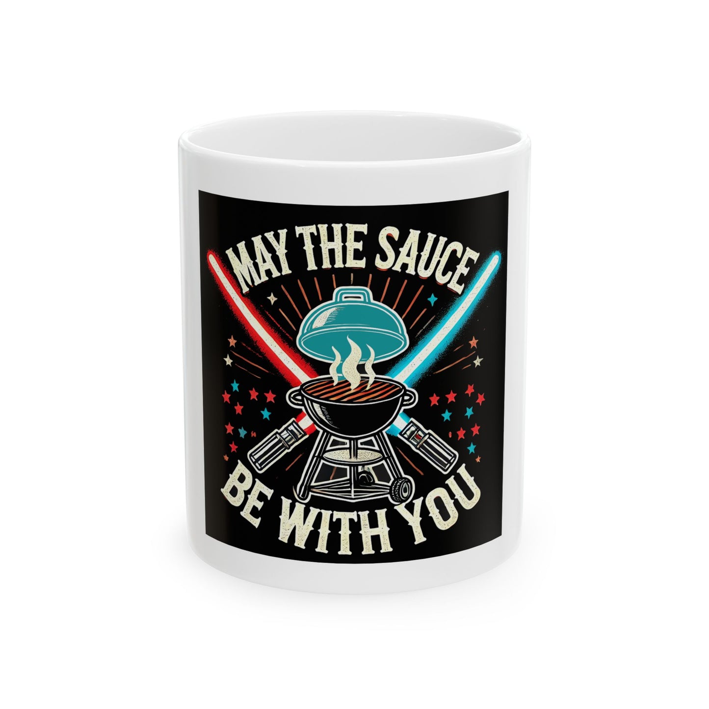 "May The Sauce Be With You" Mug – 11 or 15 oz