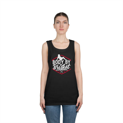 "Body By Brisket" Unisex Tank Top