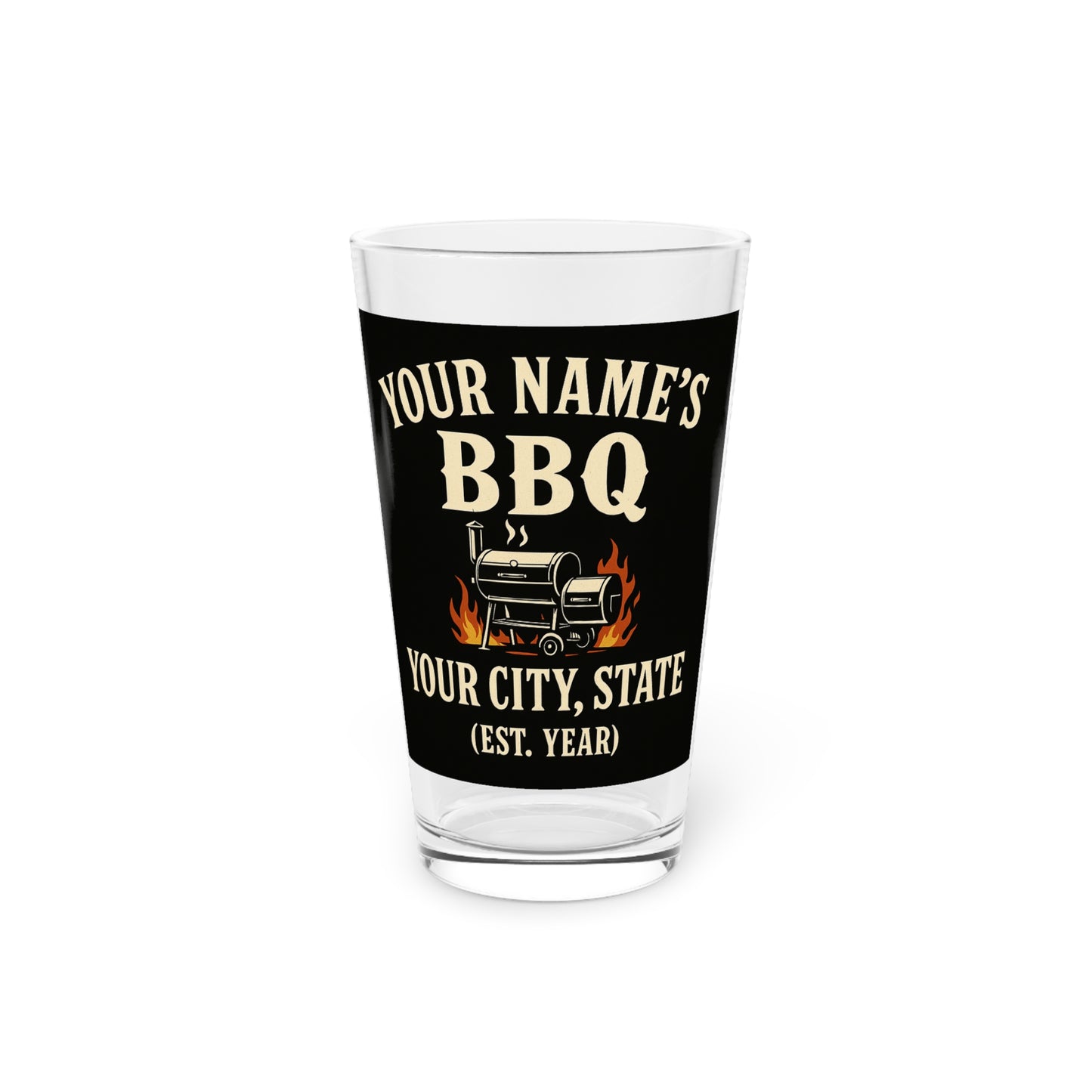 Customizable Pint Glass (16oz)