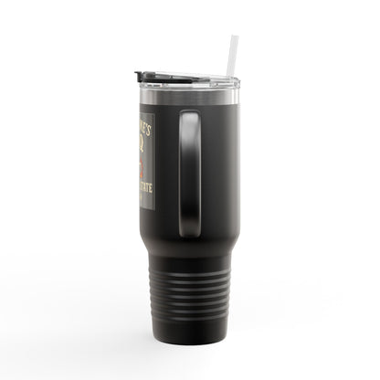 Personalized BBQ Insulated Travel Mug - 40oz Custom Drinkware