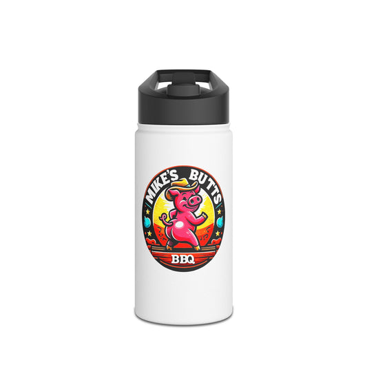Mike’s Butts BBQ Stainless Steel Water Bottle