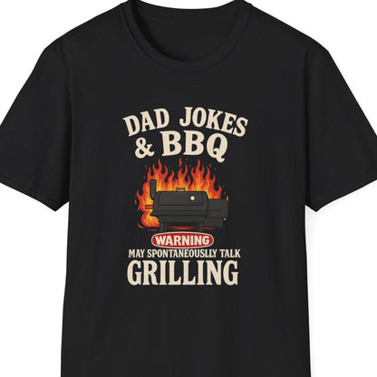 “Dad Jokes & BBQ” Softstyle T-Shirt