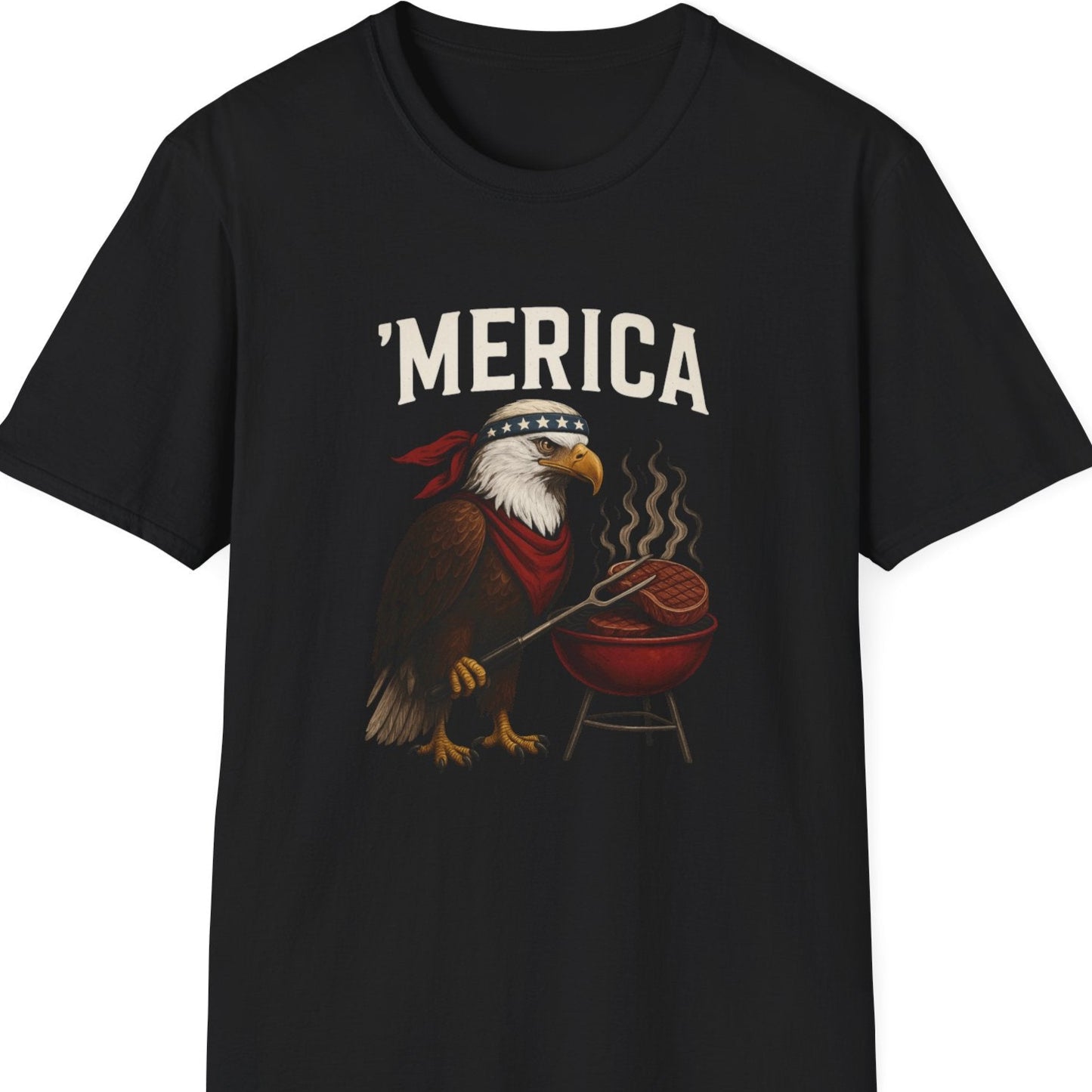 “’Merica Eagle” Softstyle T-Shirt