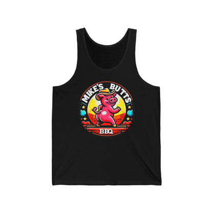 Mike's Butts BBQ Unisex Jersey Tank