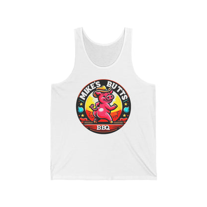 Mike's Butts BBQ Unisex Jersey Tank