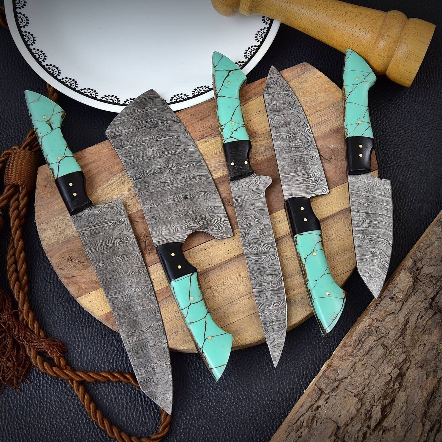 Best Chef Knife Damascus - Custom Handmade Quality