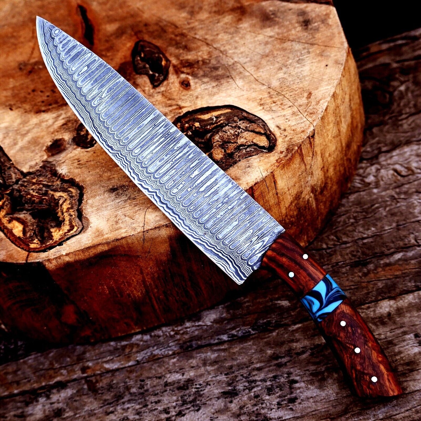 Handmade Damascus Steel Chef Knife | Best 7" Chef Knife