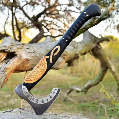 Custom Forged Hand Made Carbon Steel AXE Wood Handle With Leather Sheath, Viking Axe, Wood working Axe, Axe, Gifts for Him, Gifts for Son
Dreamcheftools