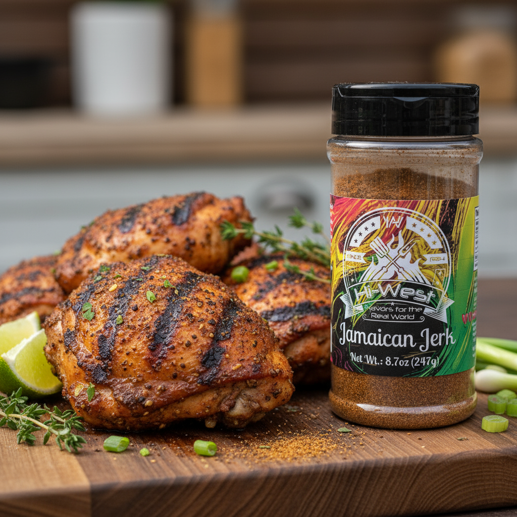Hi-West Jamaican Jerk Seasoning (Spicy)