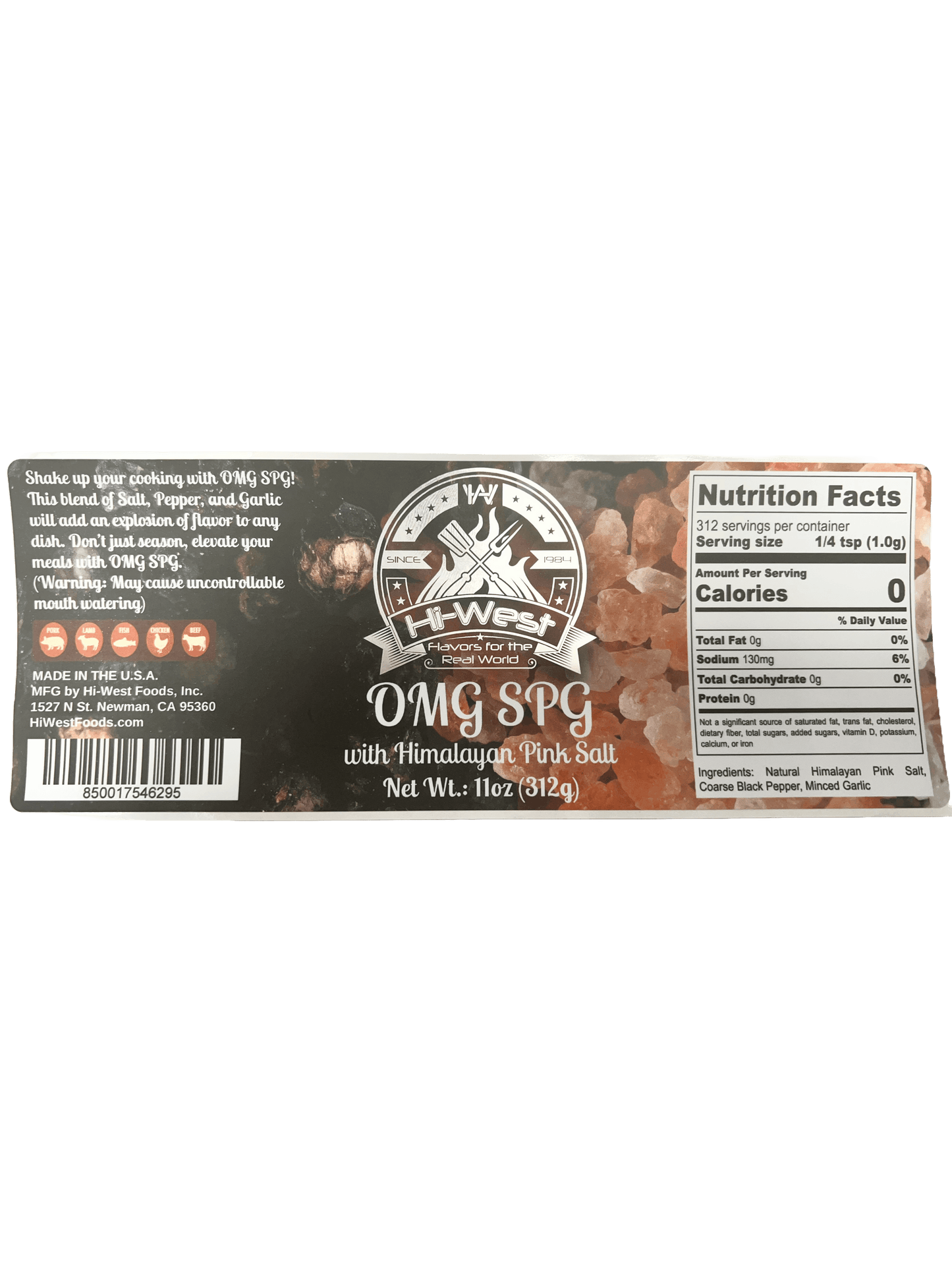 Hi-West OMG SPG Seasoning