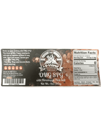 Hi-West OMG SPG Seasoning