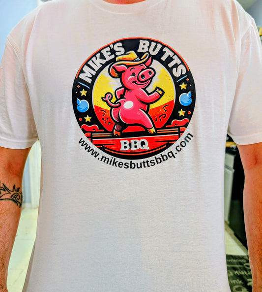 Limited Edition Mike's Butts BBQ "Don’t Scan Me!" Softstyle T-Shirt