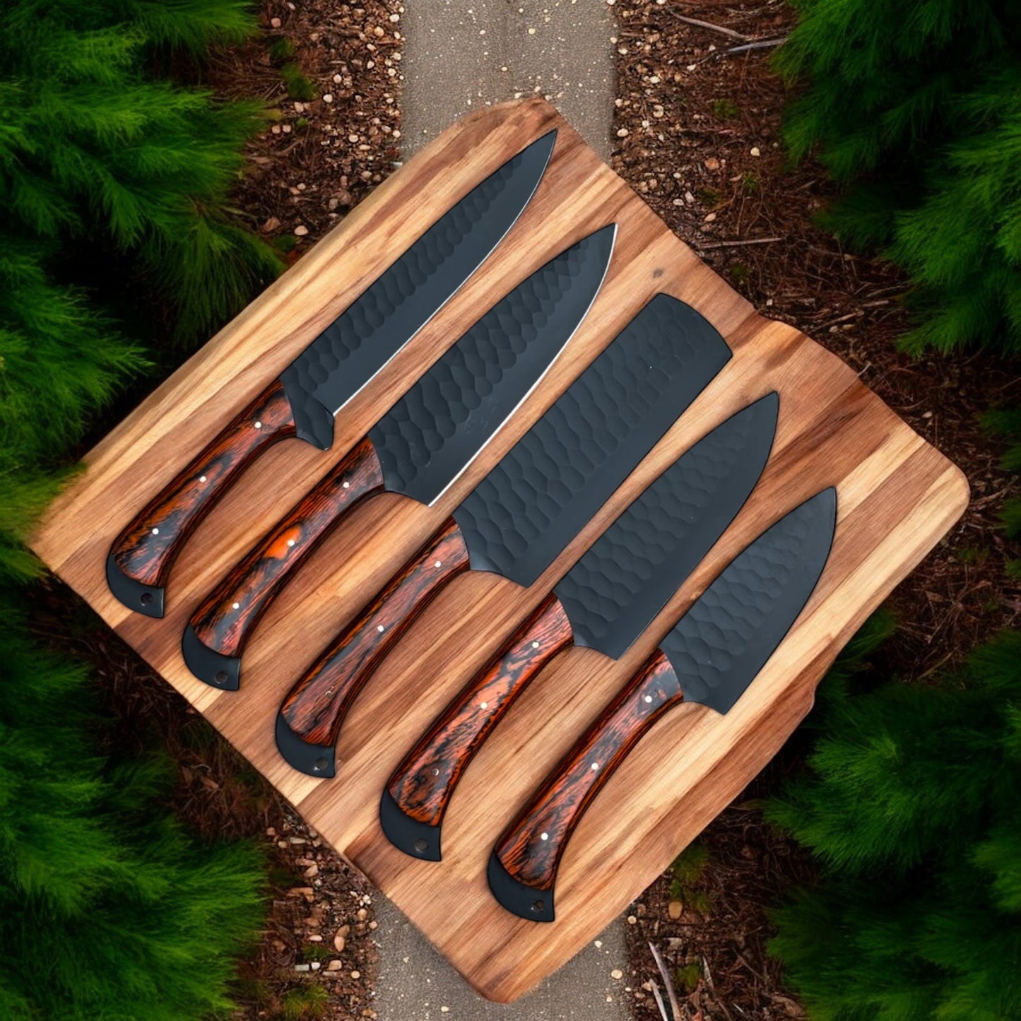 Premium Custom Knife Set for Chefs – Precision & Elegance