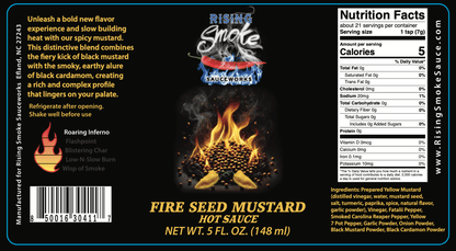 Fire Seed Mustard (5oz)