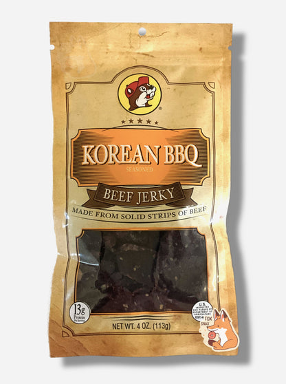 Buc-ee's Korean BBQ Beef Jerky