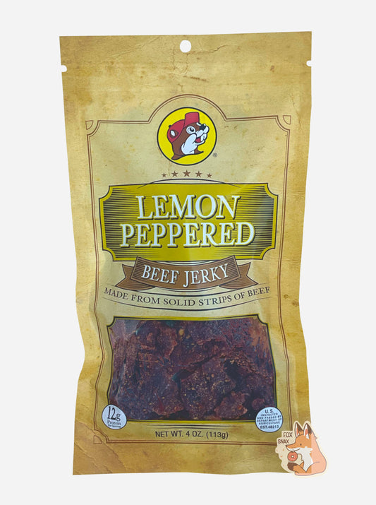 Buc-ee's Lemon Peppered Beef Jerky