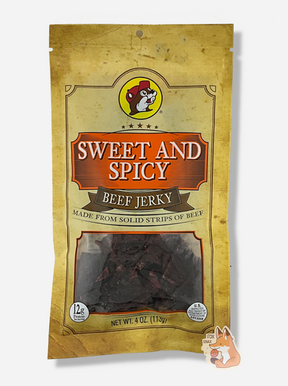 Buc-ee's Sweet And Spicy Beef Jerky