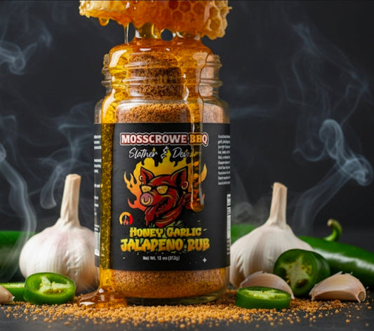 Honey Garlic Jalapeño Rub